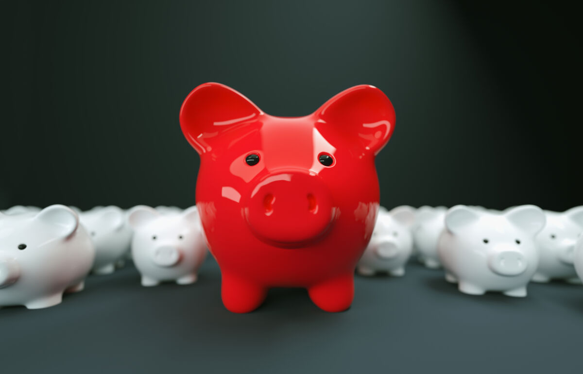Piggy Bank save money investment