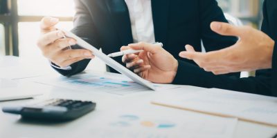 Businessman Meeting Business Brainstorming ZL4CZ4X